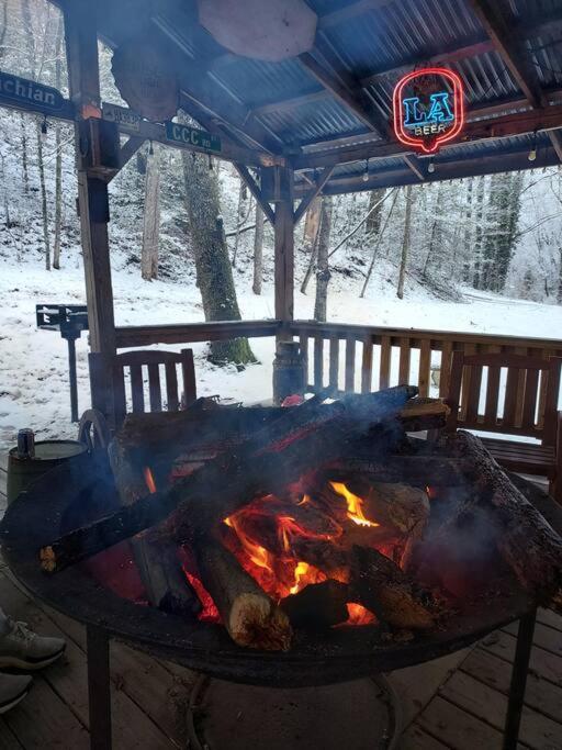 Mountain Cabin In Woods 3 Minutes To Helen #13 エクステリア 写真